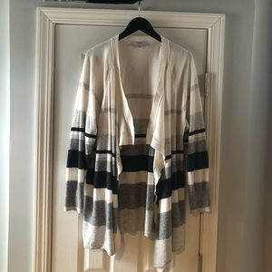 Striped cardigan